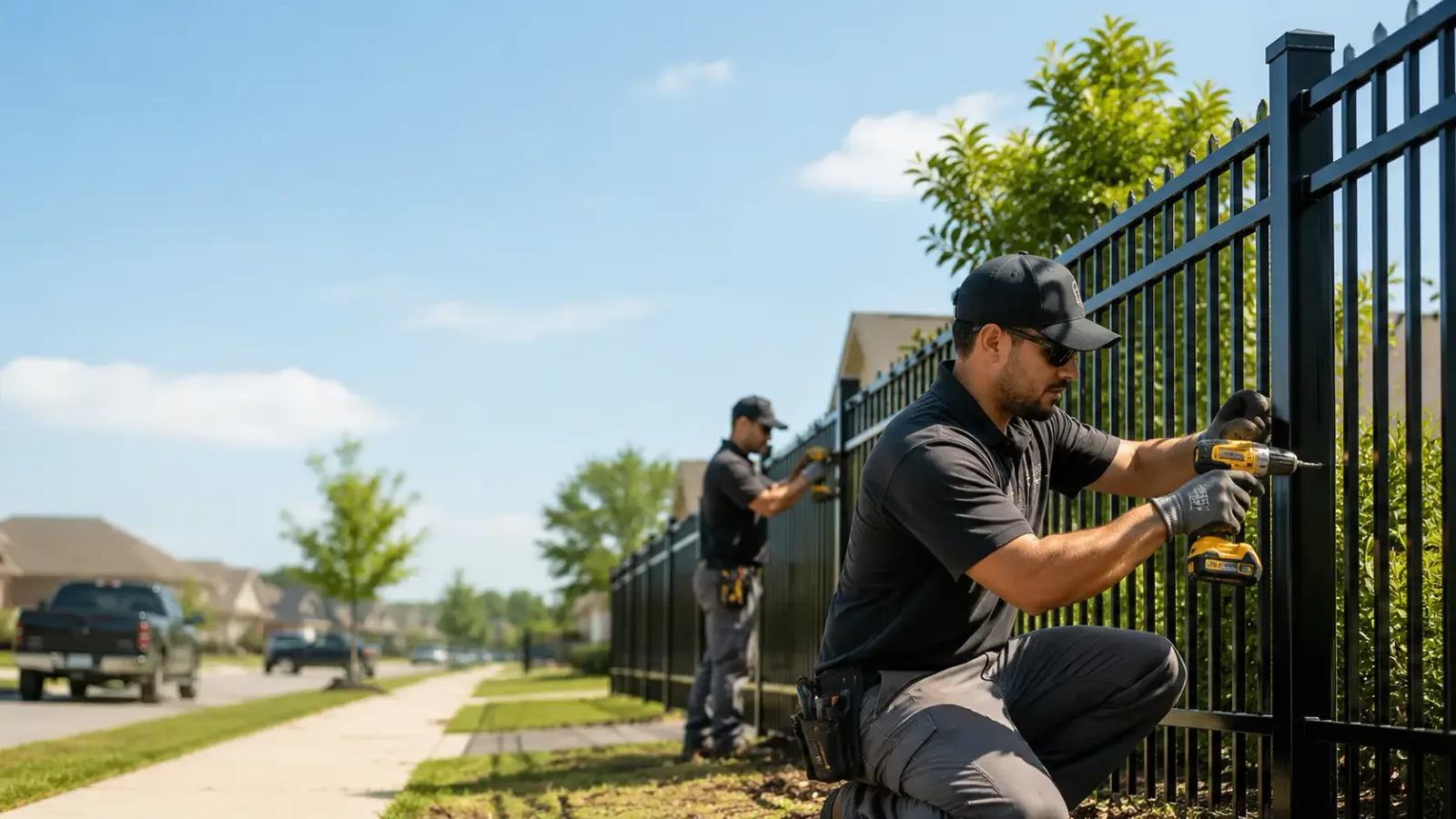 Metal Fence Installation in Monson, MA